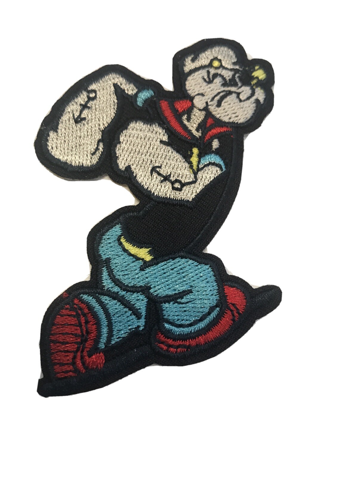 Popeye The Sailor Man Embroidered Iron On Patch 3.5” X 2” Popeye The Sailor Man Embroidered Iron On Patch 3.5” X 2”