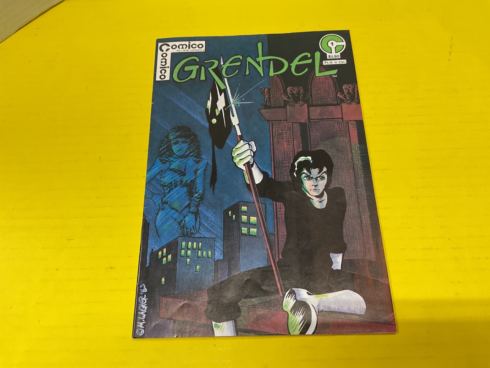 comico grendel #1 1983 comic book comico grendel #1 1983 comic book