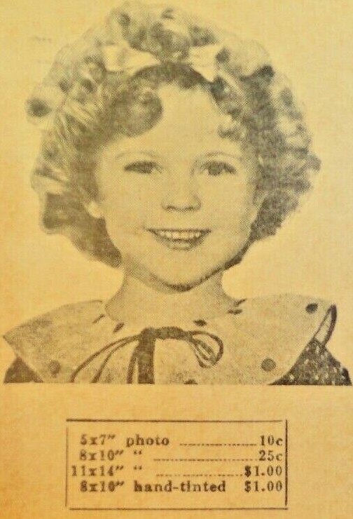 1935 Shirly Temple Postcard Postmarked Personalized Fox Studio Response Letter 1935 Shirly Temple Postcard Postmarked Personalized Fox Studio Response Letter