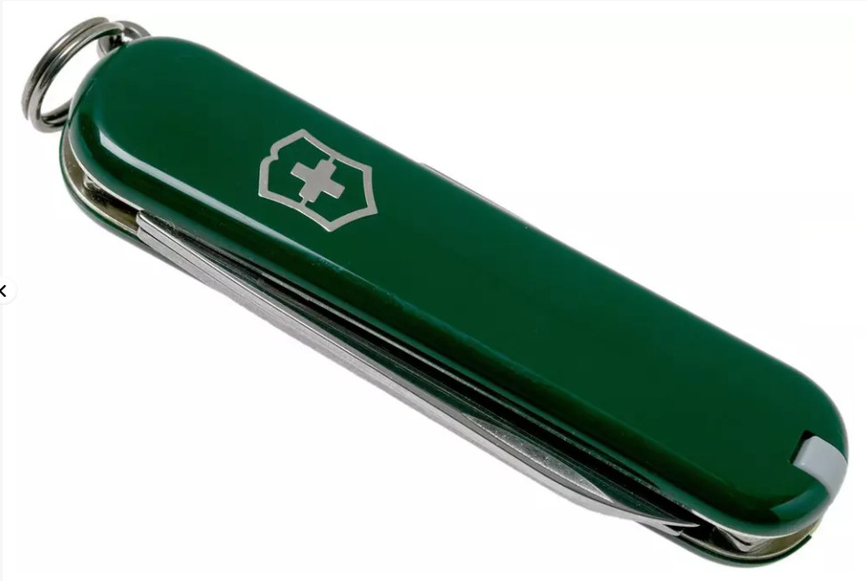 Victorinox Classic SD Swiss Army Knife HUNTER GREEN 58 mm - New Victorinox Classic SD Swiss Army Knife HUNTER GREEN 58 mm - New