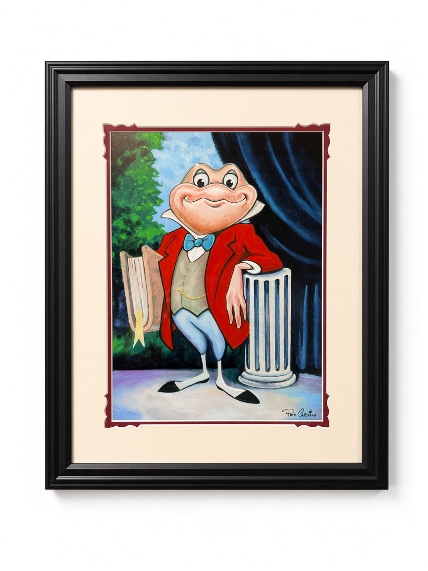 Disney Mr. Toad Pete Carsillo Art of Disney Framed Print 20x16