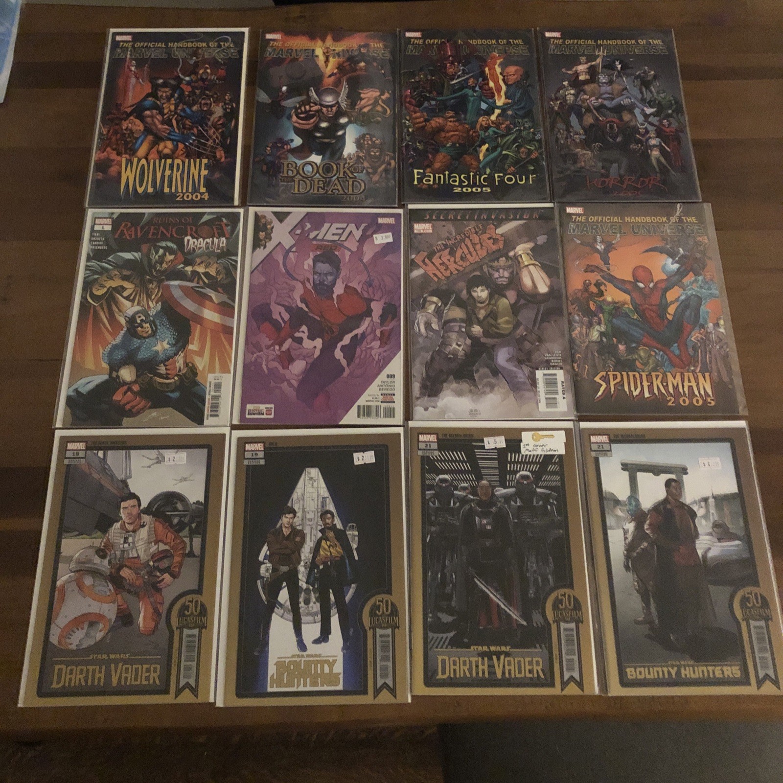 Lot Of 12 comics Star Wars SpiderMan and more $1.00 each comic with KEYS Lot Of 12 comics Star Wars SpiderMan and more $1.00 each comic with KEYS