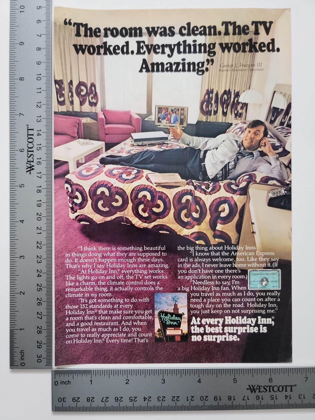 Holiday Inn Vintage Travel Magazine Ephemera Print Ad Amazing Room Stay Holiday Inn Vintage Travel Magazine Ephemera Print Ad Amazing Room Stay