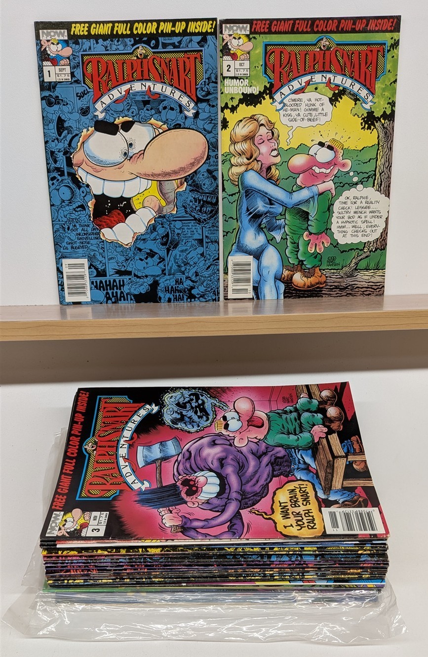 Ralph Snart Adventures 30 Issue Lot #1-3, 6-23, 26, Mini\'s Newsstands NOW Comics