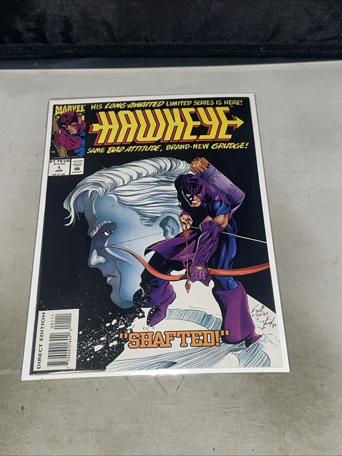 MARVEL HAWKEYE #1 HIS LONG AWAITED LIMITED SERIES 1993