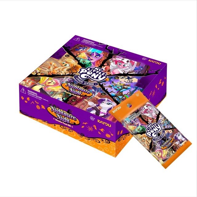 Kayou My Little Pony Nightmare Nights TCG Display 20 packs (Pre order: 9/25/26)