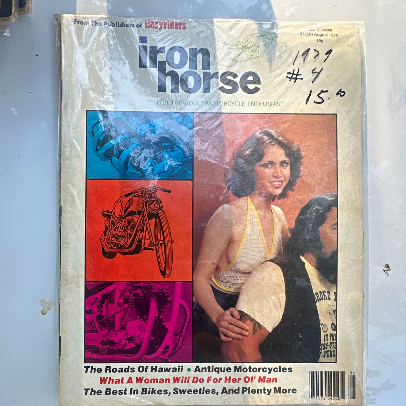 Iron Horse Magazine Aug 1979 #4 & In The Wind Magazine Number Two Lot Iron Horse Magazine Aug 1979 #4 & In The Wind Magazine Number Two Lot