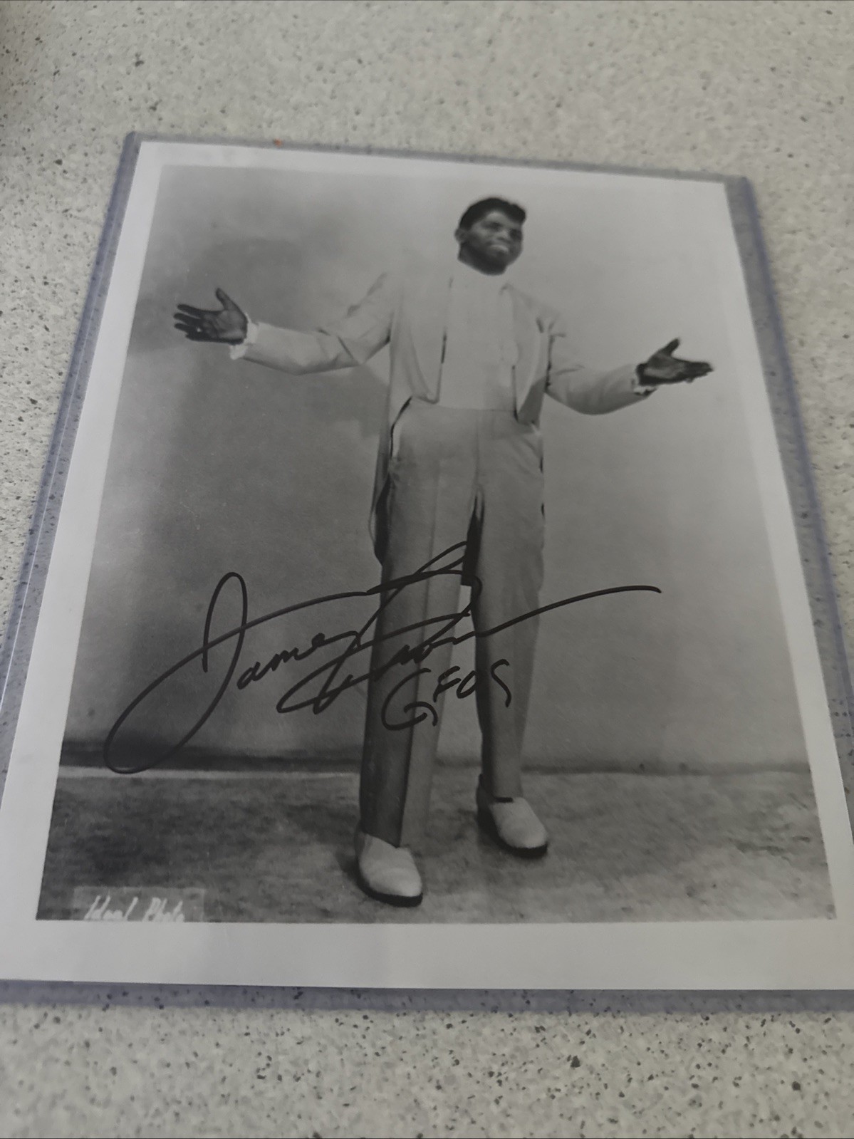 SIGNED James Brown SIGNED James Brown