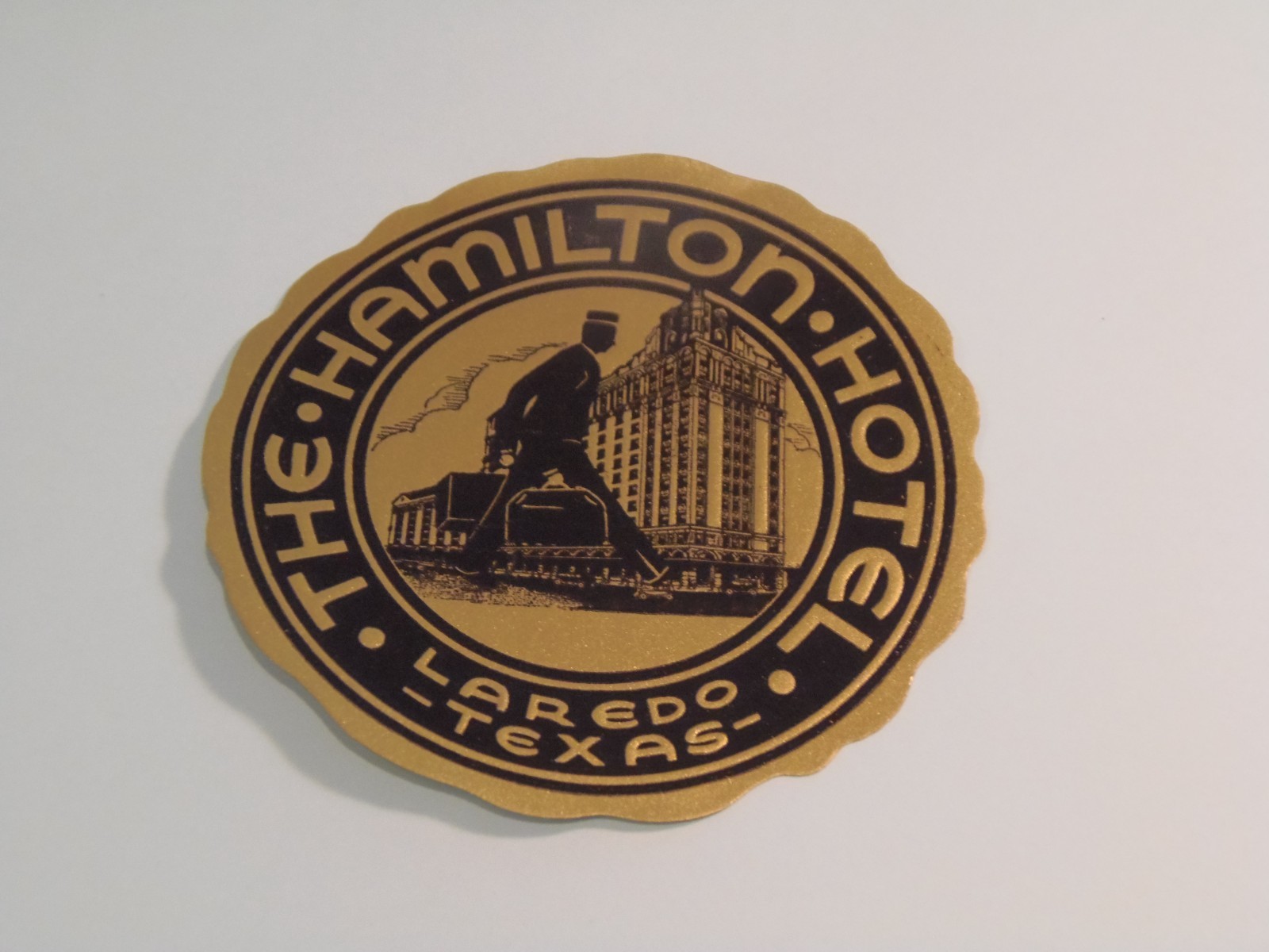 The Hamilton Hotel, Laredo, Texas Travel Luggage Labels The Hamilton Hotel, Laredo, Texas Travel Luggage Labels