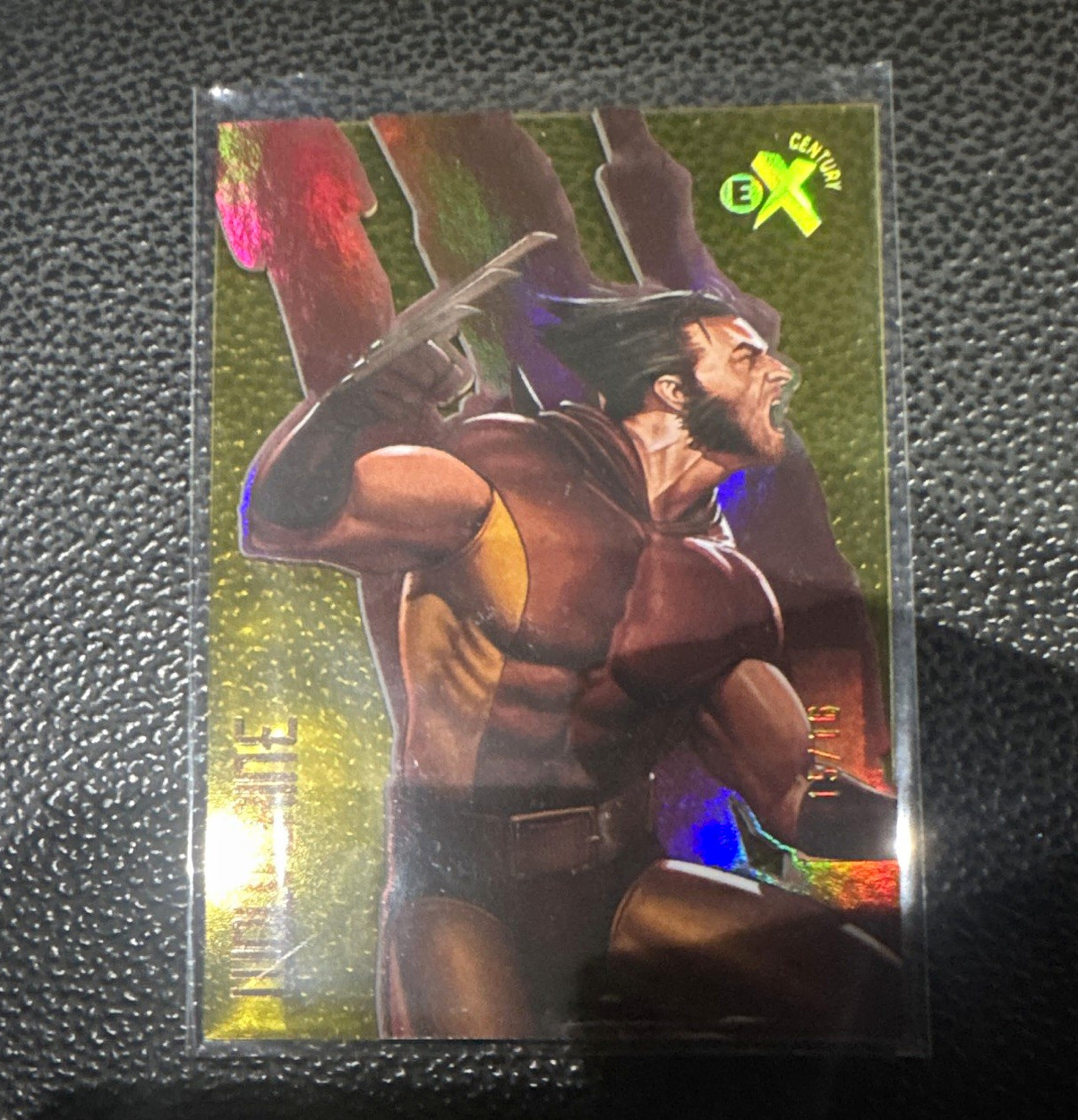 2023 Fleer Ultra Wolverine eX Century Essential Credentials Future /16 EX85 RARE