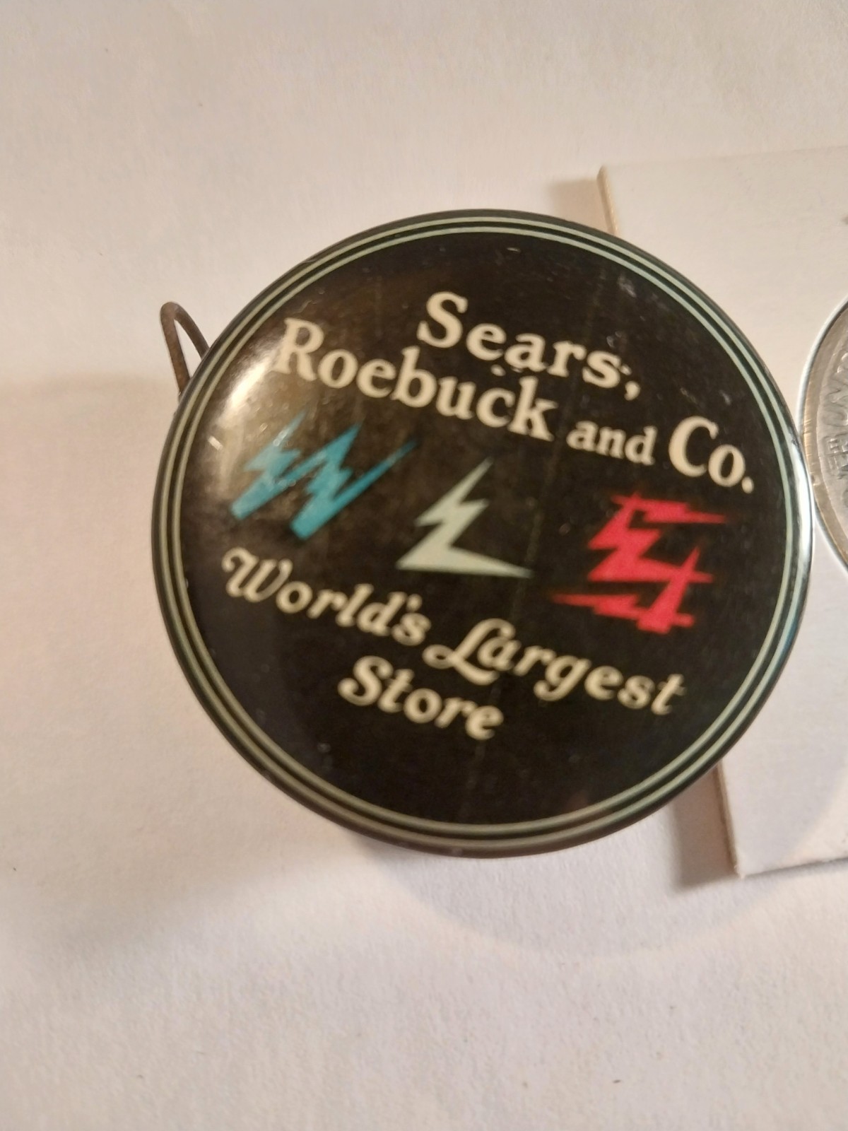 WLS  Sears  worlds  largest store, 4foot  tape,  vintage