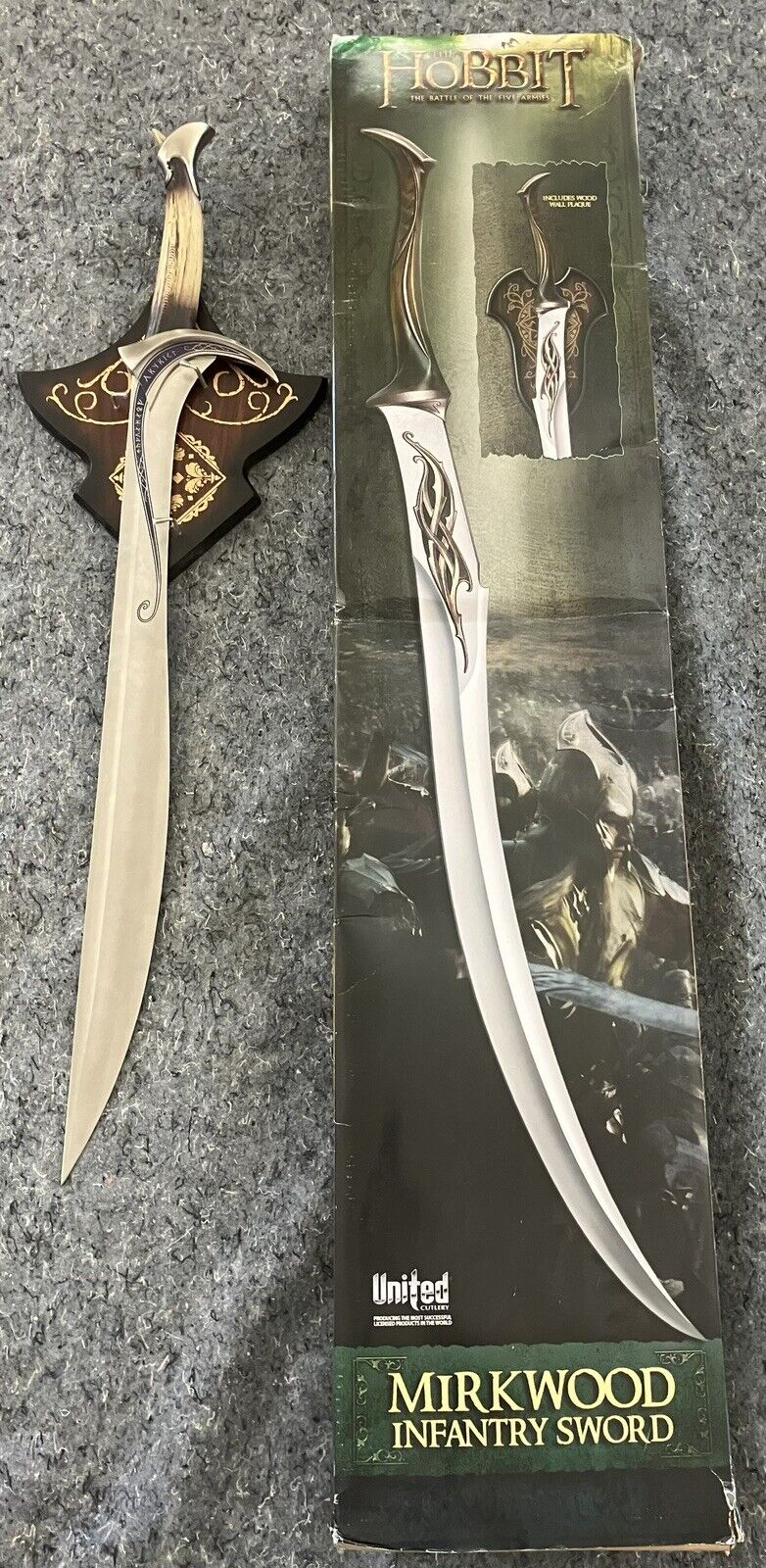 Officially Licensed The Hobbit Collectable Replica Swords
