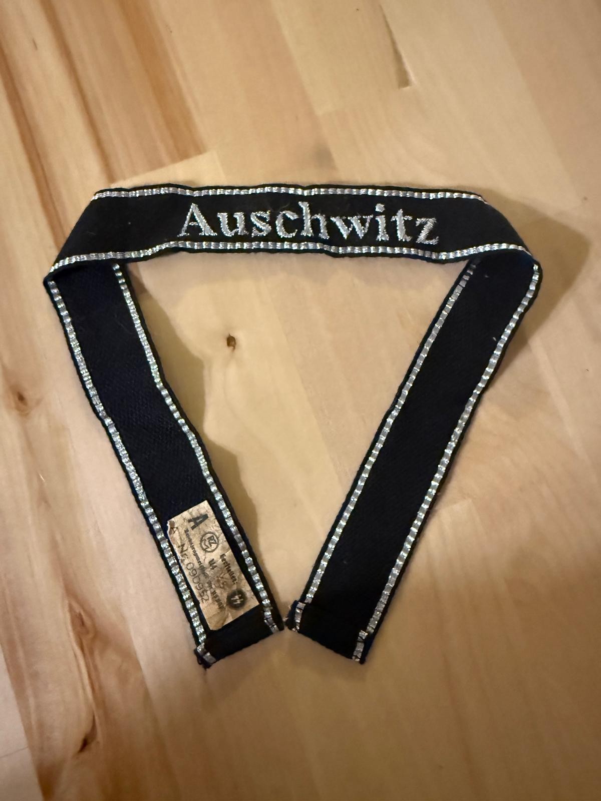 Rare Vintage Military Patch Cuff Title Band Officer Uniform Collectible WWII Rare Vintage Military Patch Cuff Title Band Officer Uniform Collectible WWII