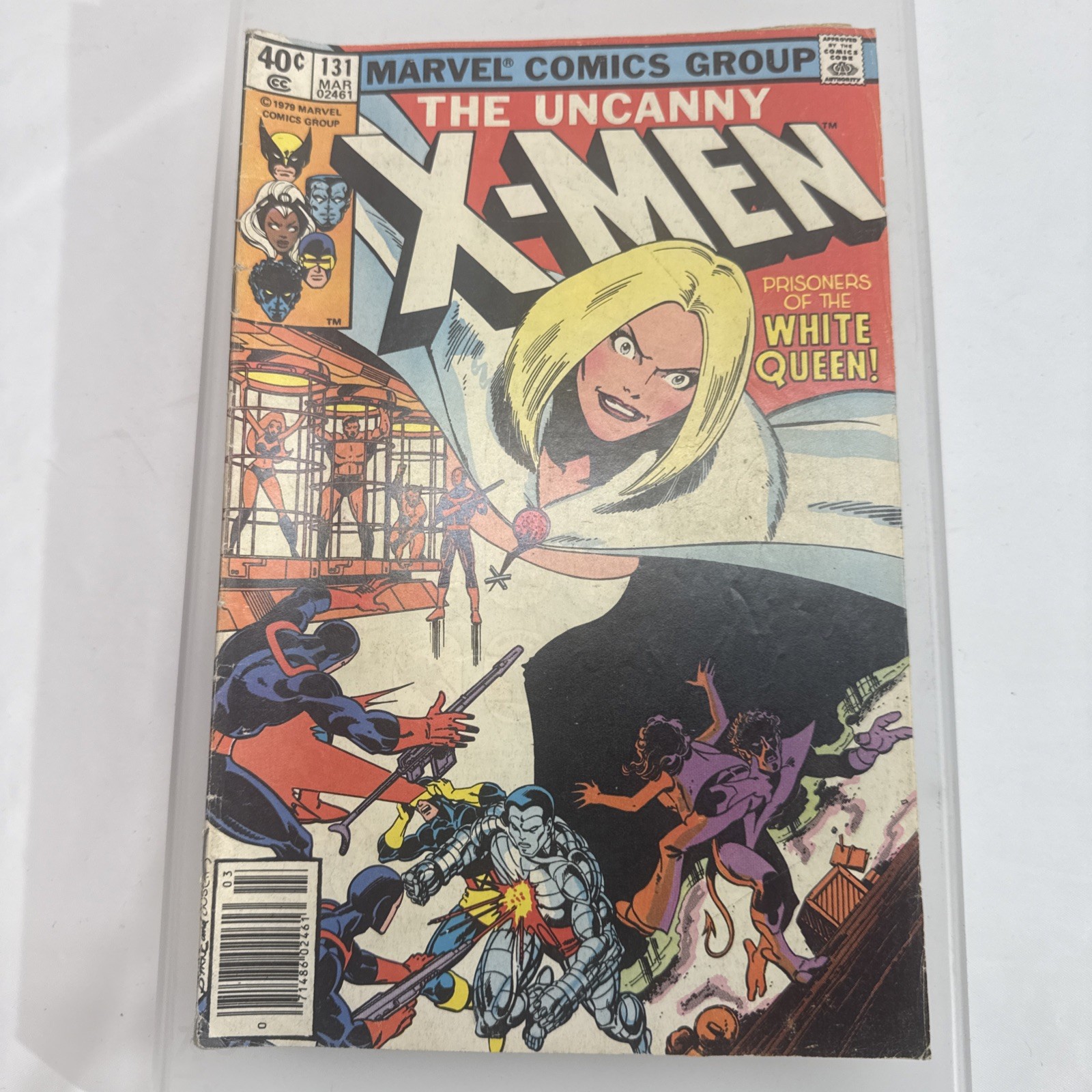 The Uncanny X-Men #131 Marvel Comics 1979 1st Emma Frost Cover Newsstand The Uncanny X-Men #131 Marvel Comics 1979 1st Emma Frost Cover Newsstand