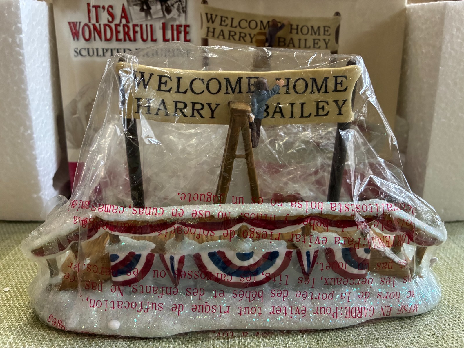 Enesco It's a Wonderful Life Holiday Village BEDFORD FALLS BANDSTAND Enesco It's a Wonderful Life Holiday Village BEDFORD FALLS BANDSTAND