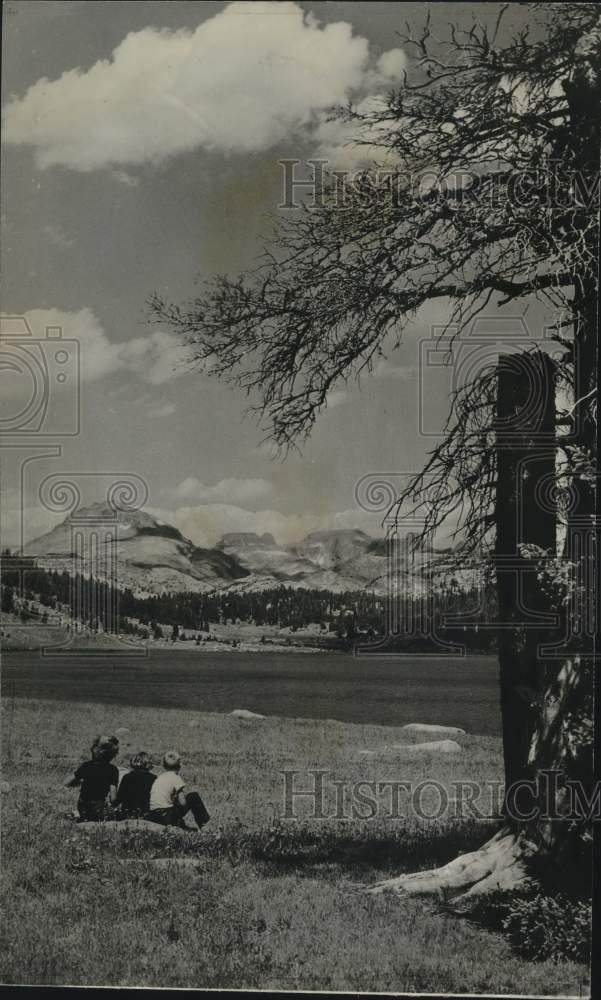 1960 Press Photo The majestic view of the East and Mid West, Montana - lrx74222 1960 Press Photo The majestic view of the East and Mid West, Montana - lrx74222