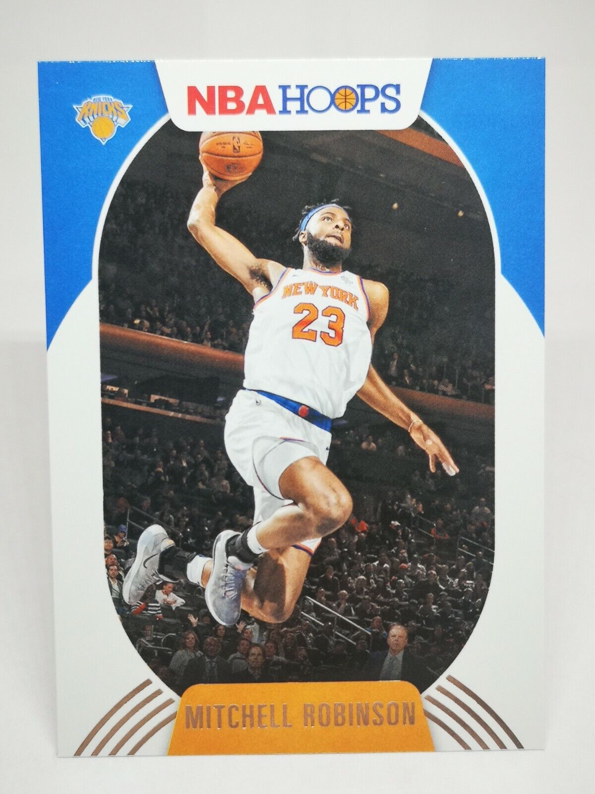 2020-21 Panini Hoops N29 Card NBA Base #63 Mitchell Robinson - New York Knicks