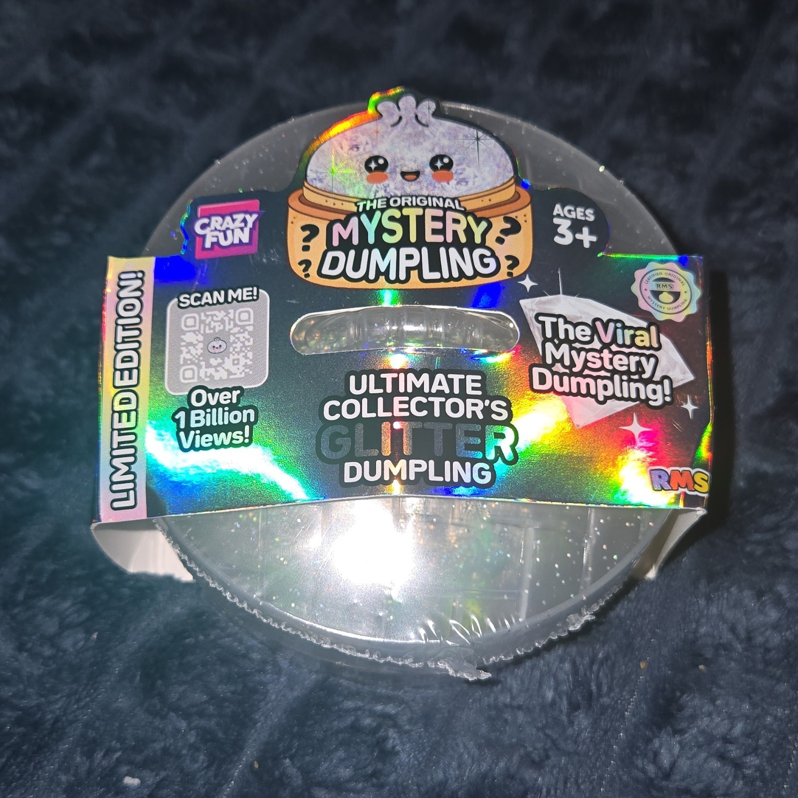 RARE Mystery RMS CRAZY FUN Dumpling Ultimate Collector Glitter Limited Edition RARE Mystery RMS CRAZY FUN Dumpling Ultimate Collector Glitter Limited Edition