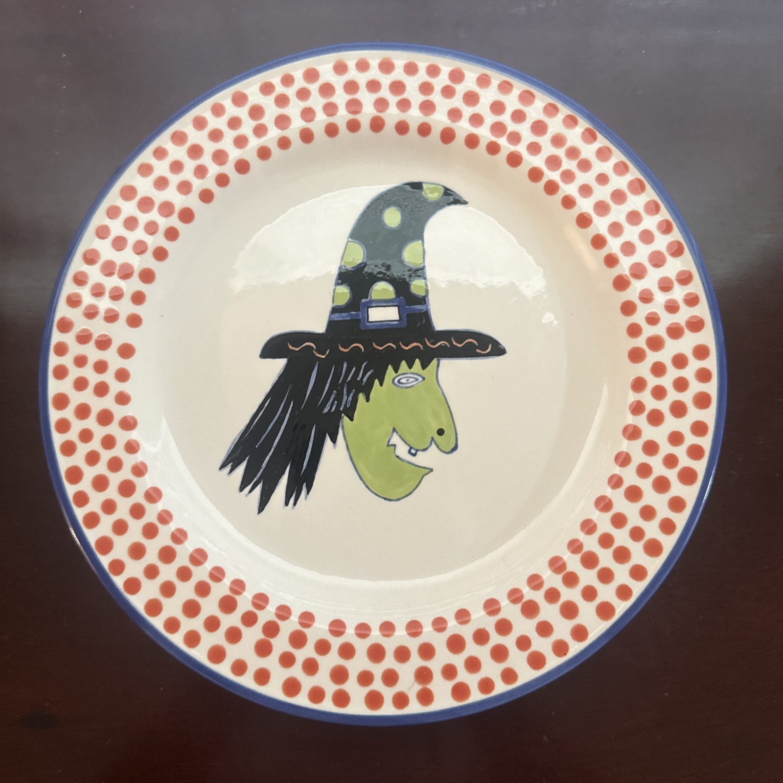 M. Bagwell Halloween Party Plates Witch 9 M. Bagwell Halloween Party Plates Witch 9