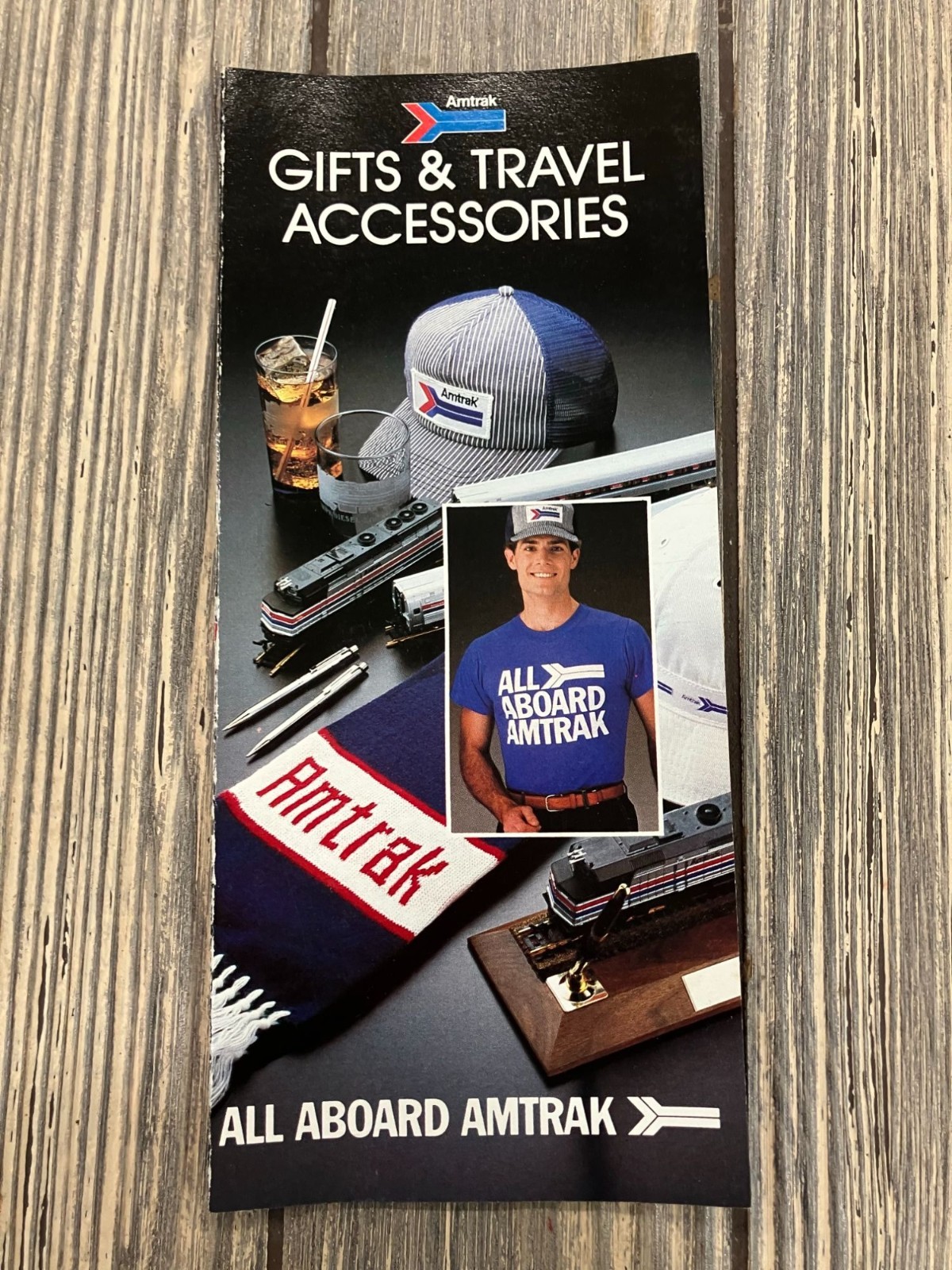 Amtrak Gifts & Travel Accessories Brochure Featuring Branded Apparel & Collectib Amtrak Gifts & Travel Accessories Brochure Featuring Branded Apparel & Collectib