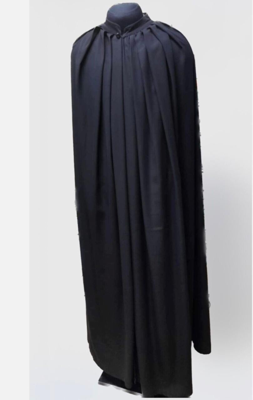 Handmade Orthodox Monk Mantle (Mantiya) – Traditional Black Monastic Cloak Handmade Orthodox Monk Mantle (Mantiya) – Traditional Black Monastic Cloak