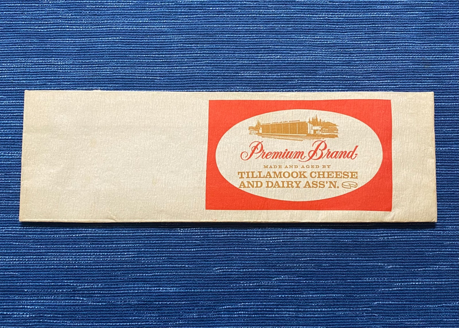 Vintage Tillamook Premium Brand Cheese Paper Dairy Hat Advertising 106B Vintage Tillamook Premium Brand Cheese Paper Dairy Hat Advertising 106B