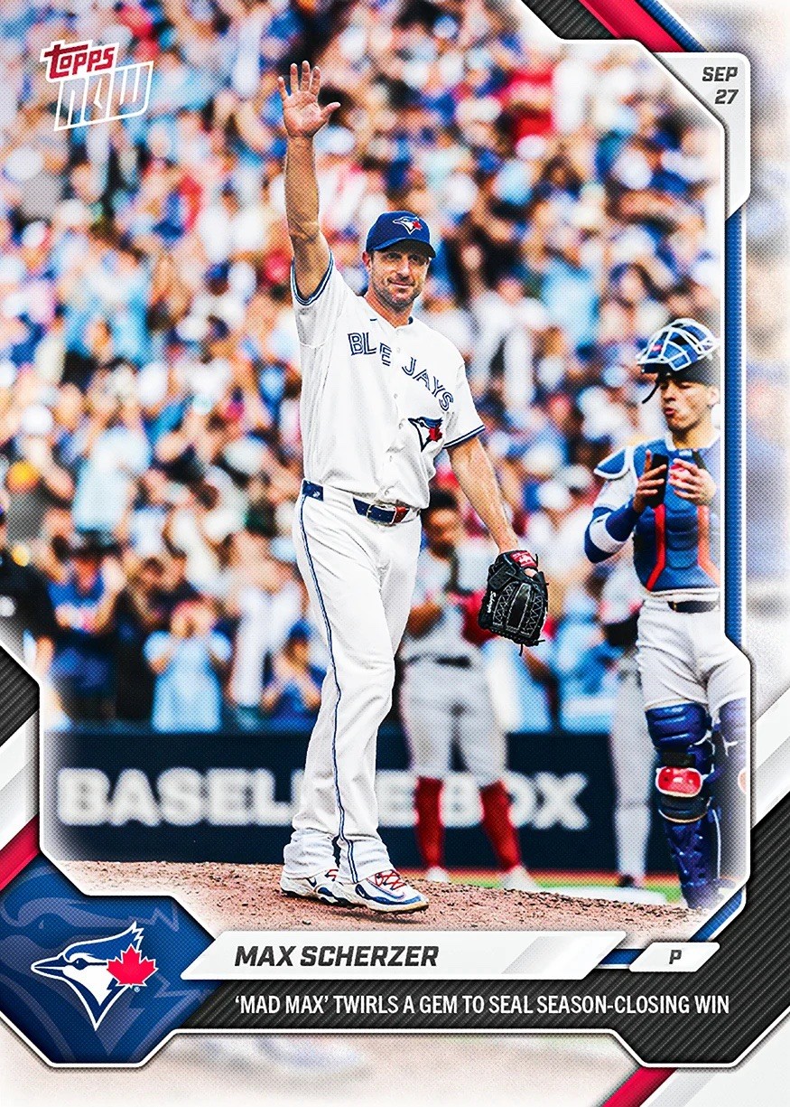 *PRE SALE* Max Scherzer - 2026 MLB Topps NOW® - Card 733 *PRE SALE* Max Scherzer - 2026 MLB Topps NOW® - Card 733