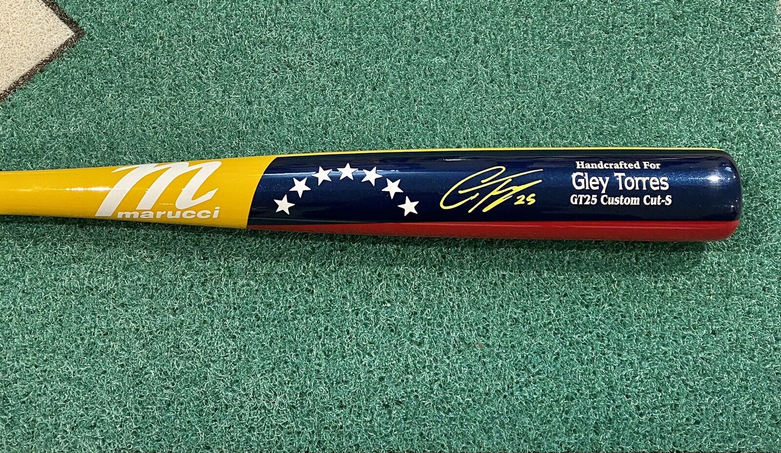 Gleyber Torres Autographed Player’s Weekend Bat New York Yankees - Beckett Cert
