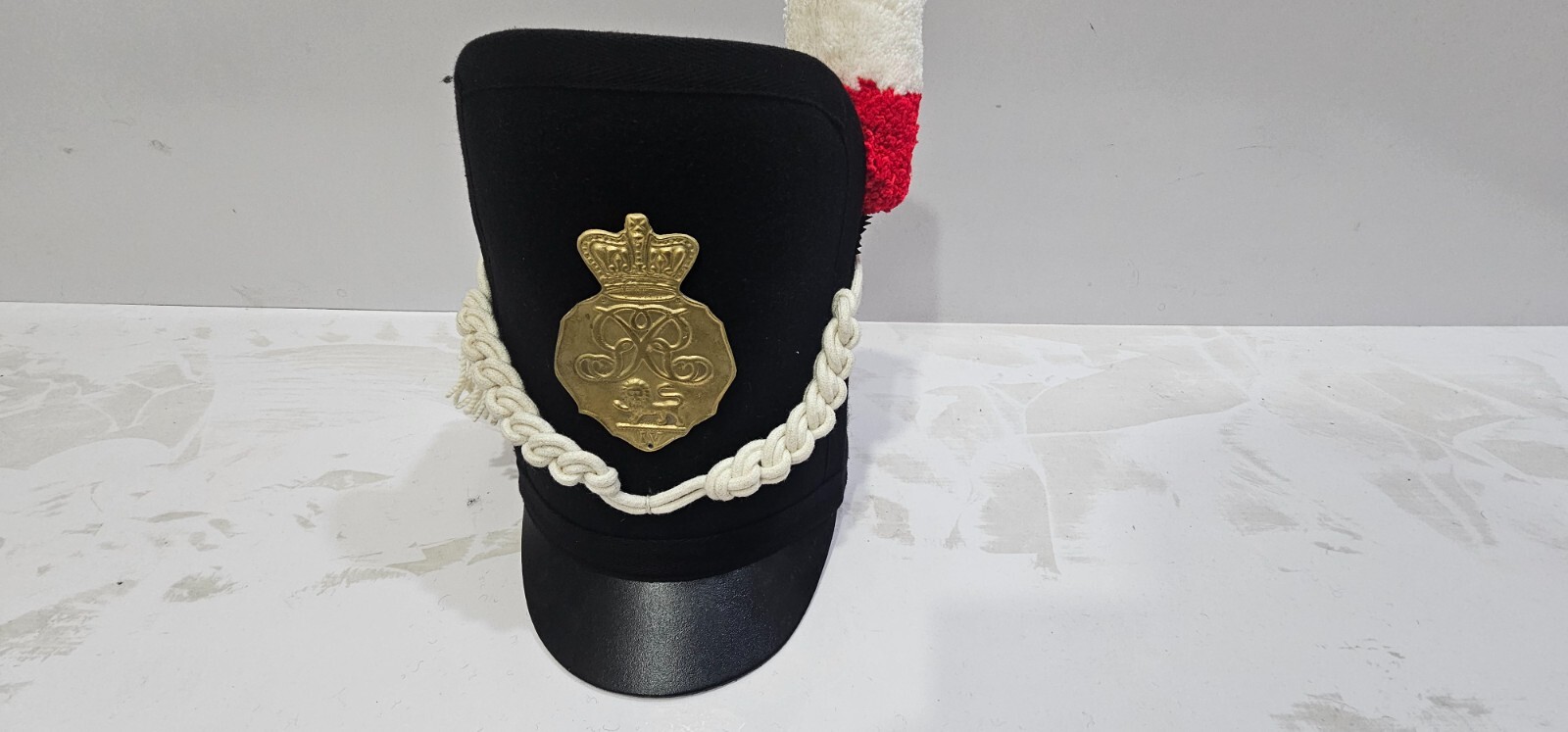 British shako Napoleonic 4th regiment Officer’s Shako hat Premium 1812 Waterloo