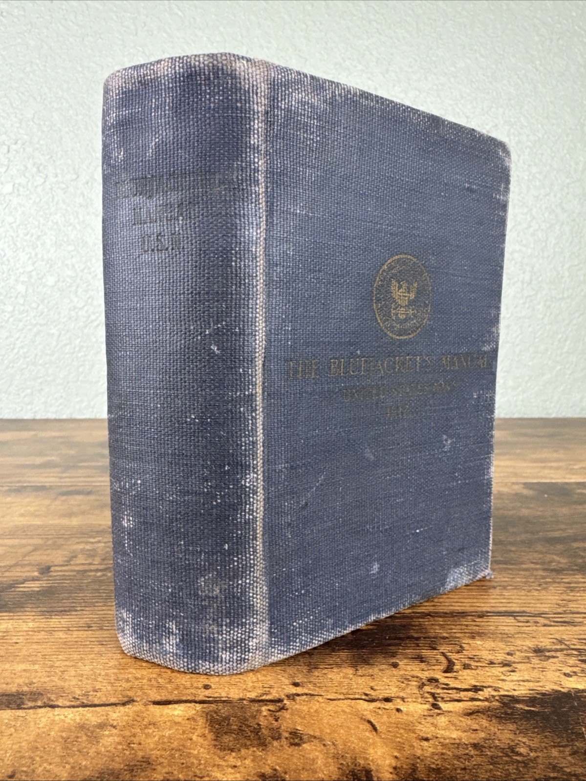 1917 BLUEJACKET’S MANUAL U.S. NAVY WWI 5TH EDITION VAN DER VEER ILLUSTRATED