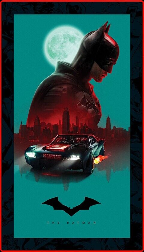 Batman Vengeance (2) LED Illuminated Mini Poster Light 