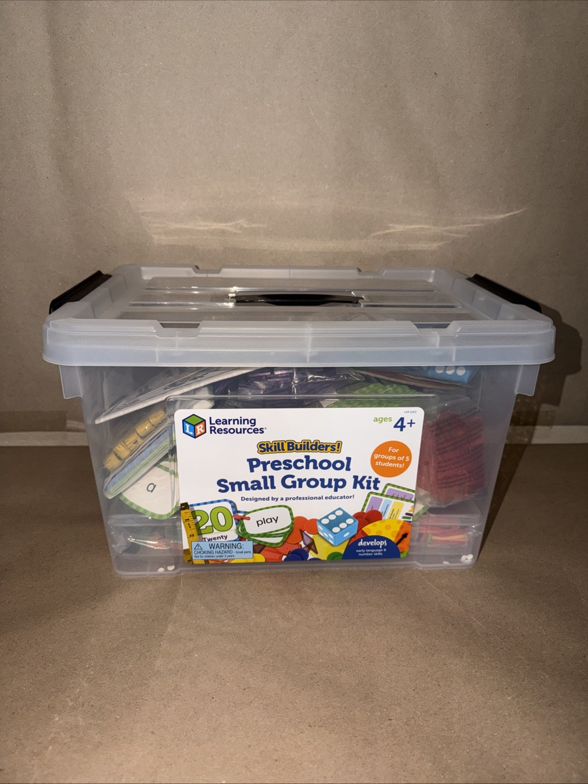 Learning Resources Skill Builders Preschool Small Group 5 Kit: Educational Aid Learning Resources Skill Builders Preschool Small Group 5 Kit: Educational Aid