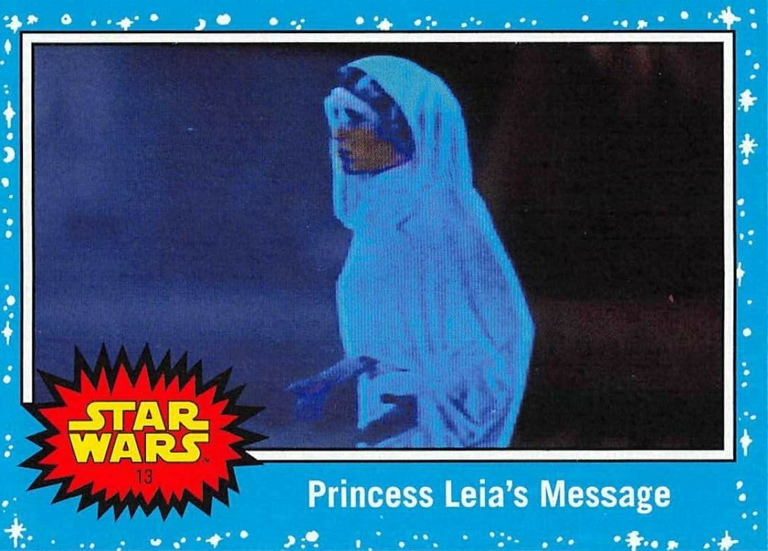 2019 Topps Star Wars Journey To The Rise Of Skywalker #13 Princess Leias Message 2019 Topps Star Wars Journey To The Rise Of Skywalker #13 Princess Leias Message