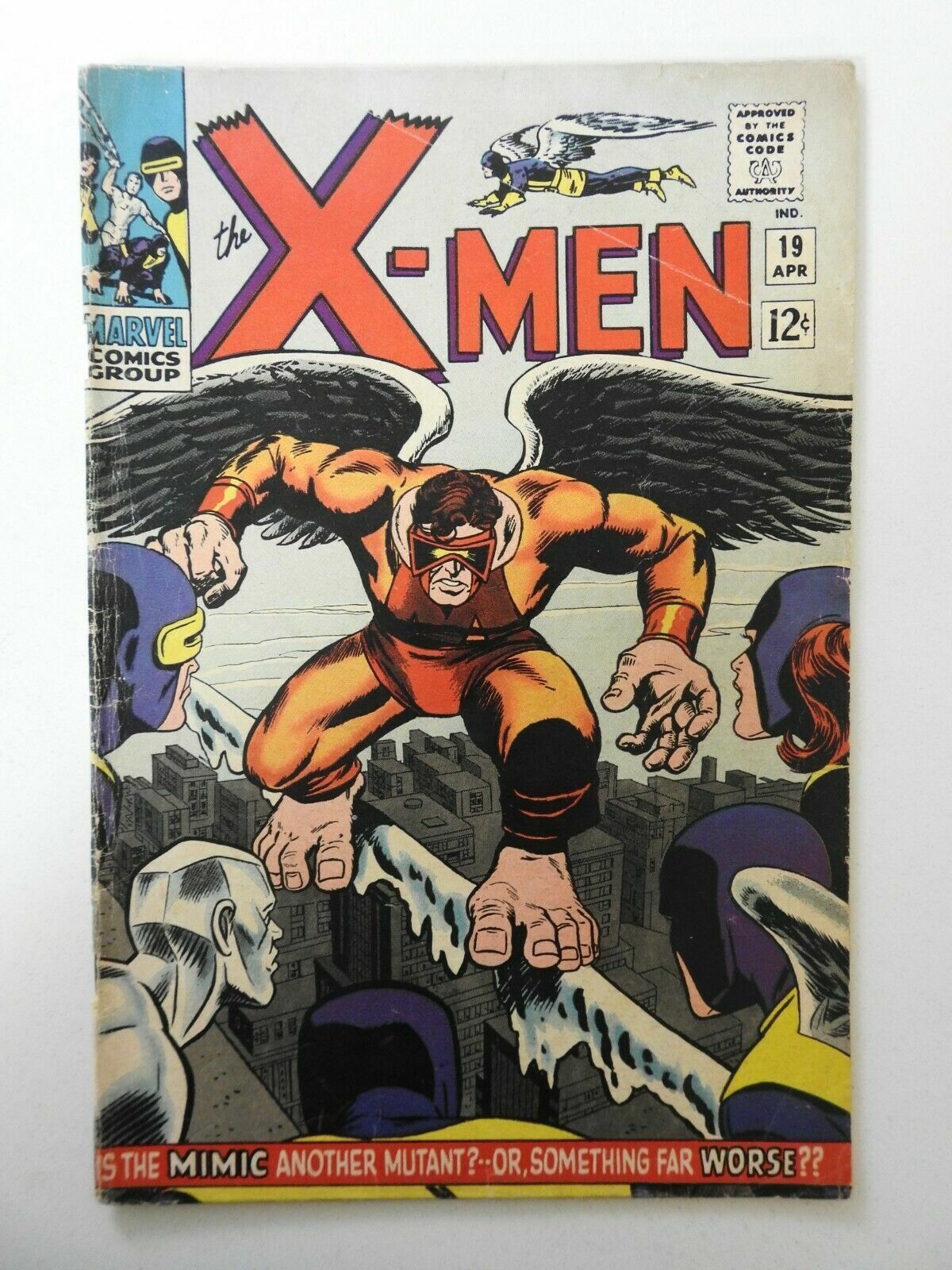 X-Men #19, VG 4.0, 1st Appearance of the Mimic