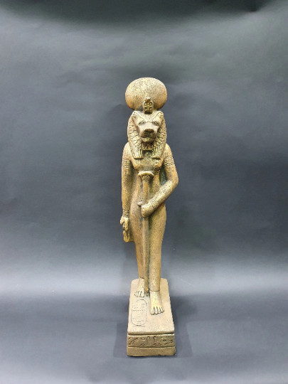 Old-fashioned SEKHMET The Egyptian goddess of protection