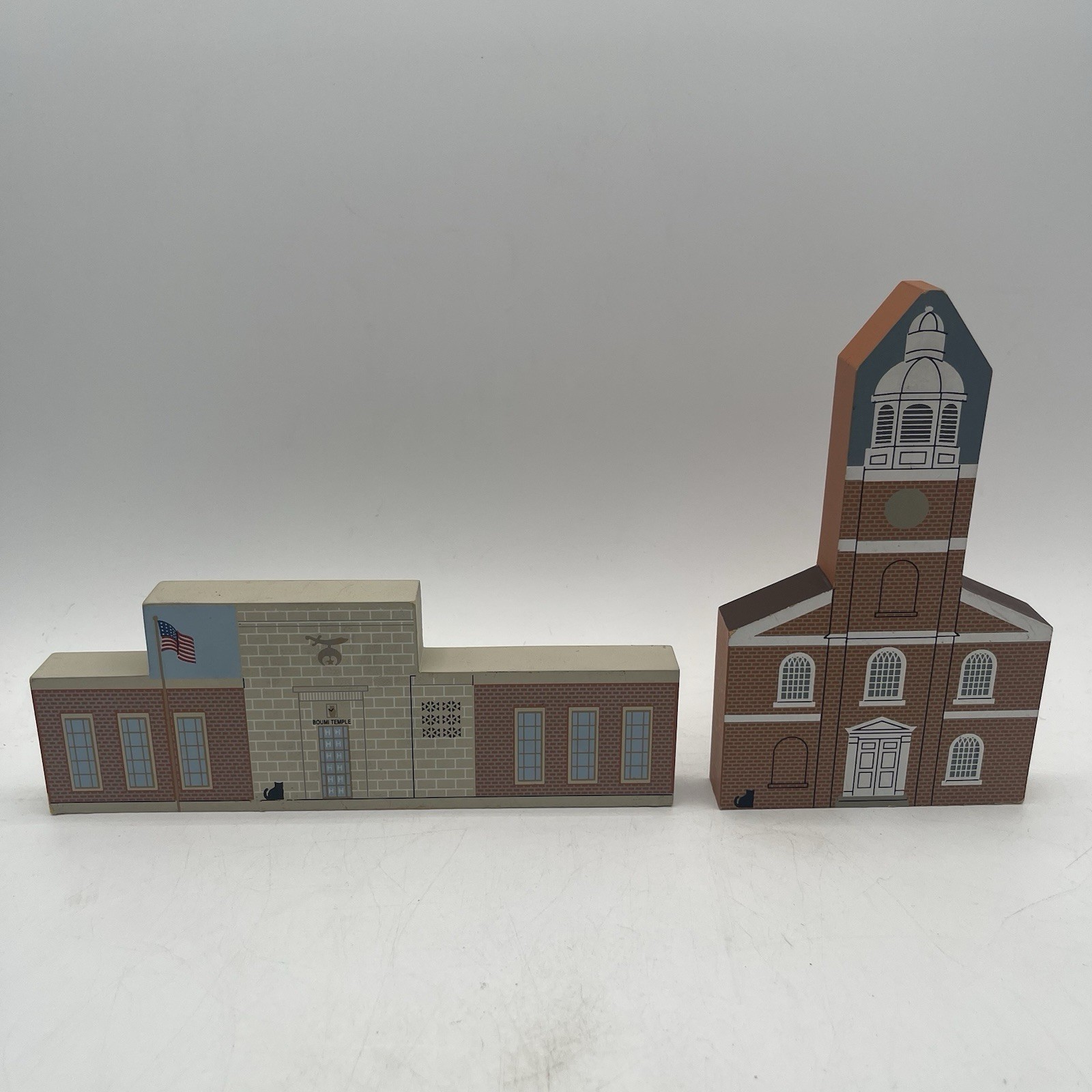 Vintage Cats Meow Village Baltimore MD Lot Boumi Shrine Temple LTD 370/500