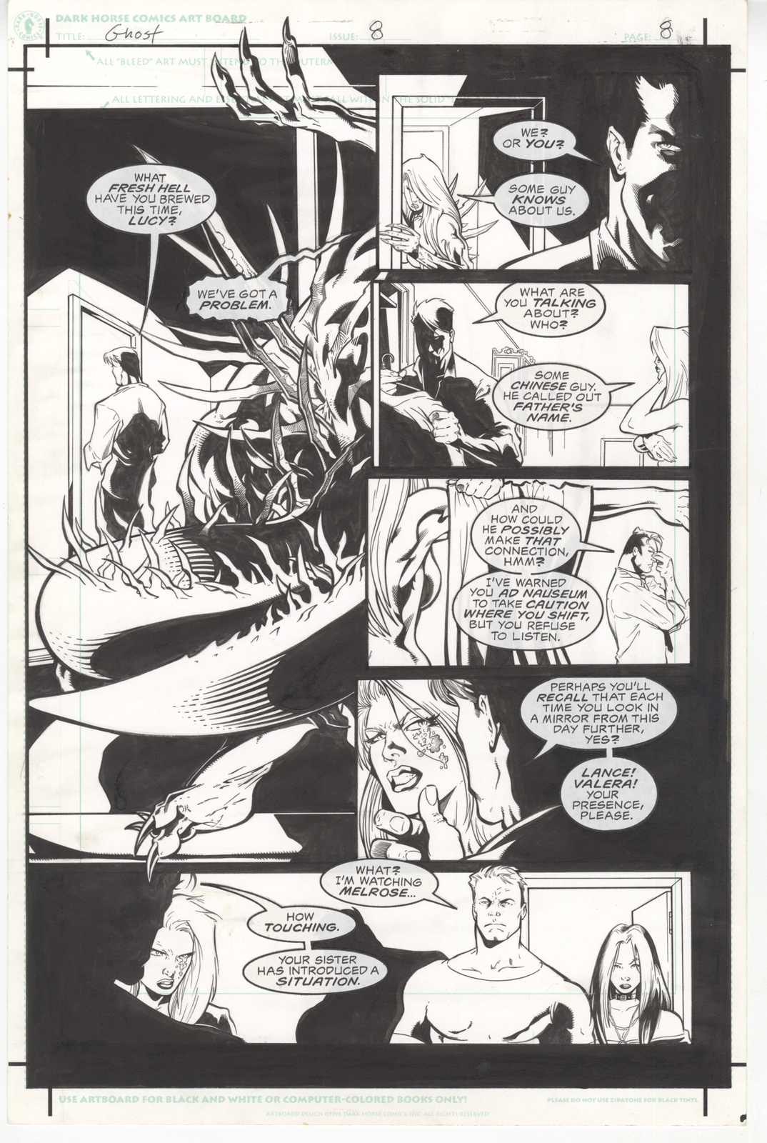 Ghost #8 pg 8 by George Dove