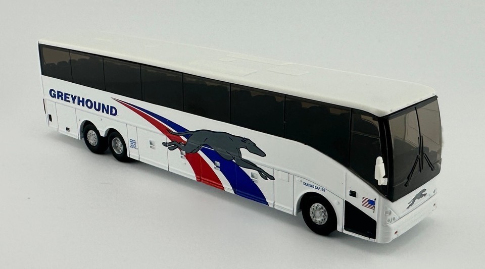 Rare New Old Stock Holland Oto Greyhound Coach Bus 1/87 Scale New in package Rare New Old Stock Holland Oto Greyhound Coach Bus 1/87 Scale New in package