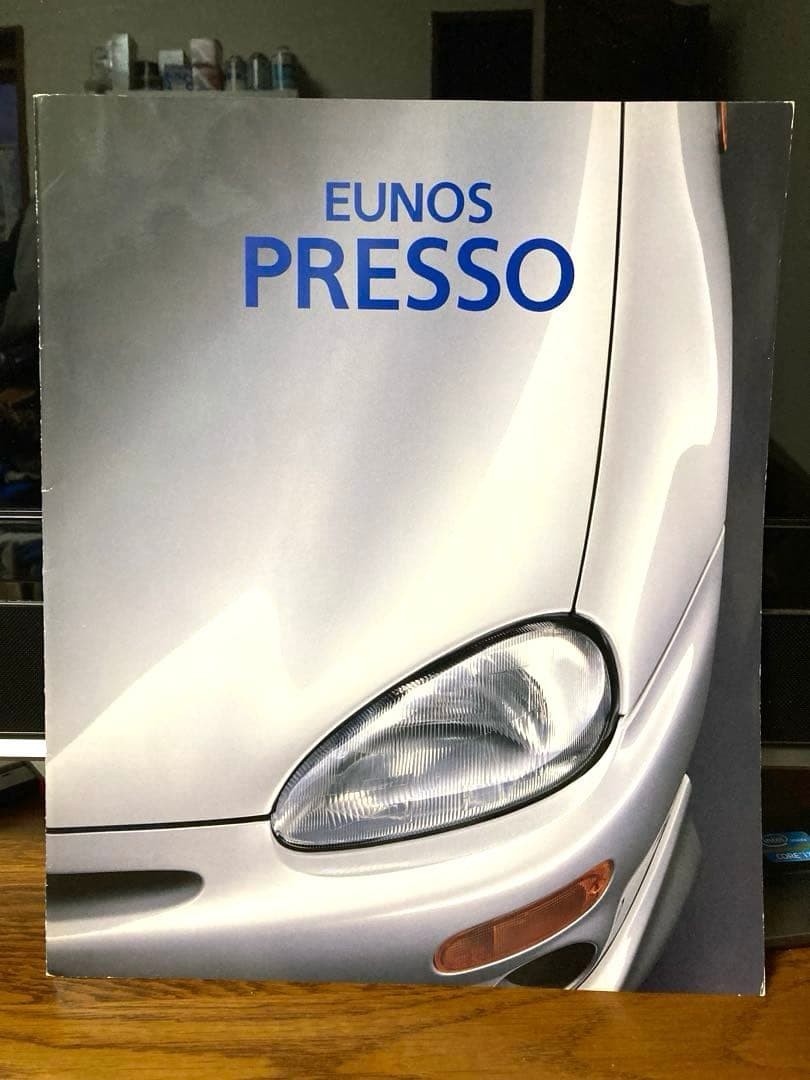 90 Mazda Eunos Presso Catalog Dealer No Stamp Old Car