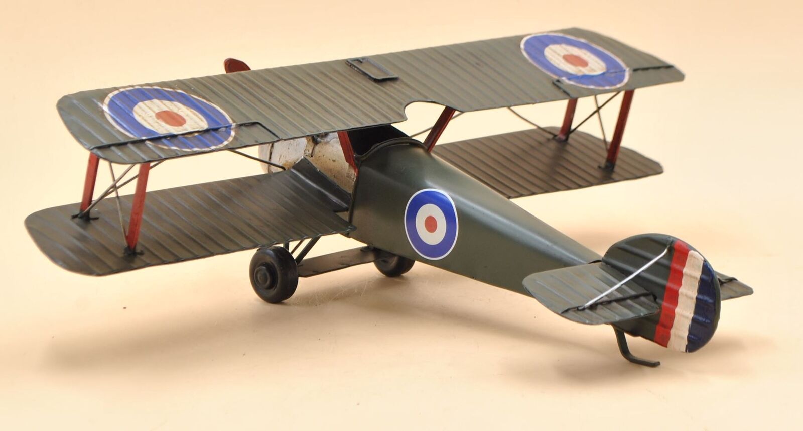 Sopwith Camel Bi-Plane WWI Military Fighter Historical Replica Metal Die cast