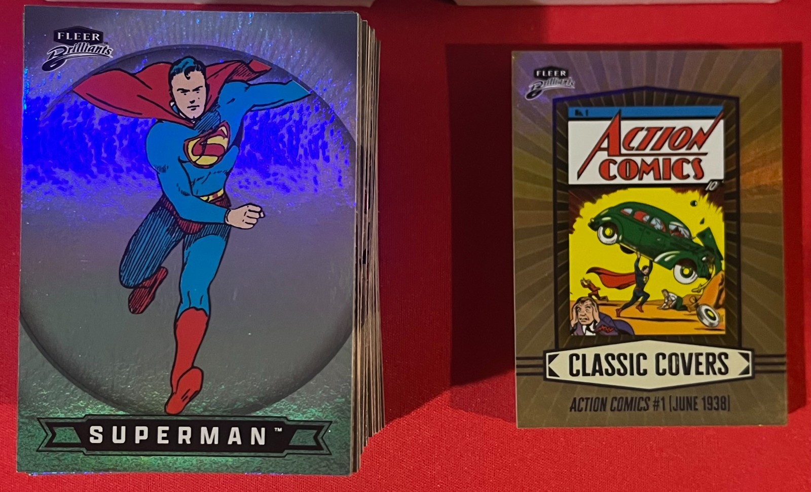 2025 Fleer Brilliants Superman Mega Box Complete Sets Base and Classic Covers 2025 Fleer Brilliants Superman Mega Box Complete Sets Base and Classic Covers