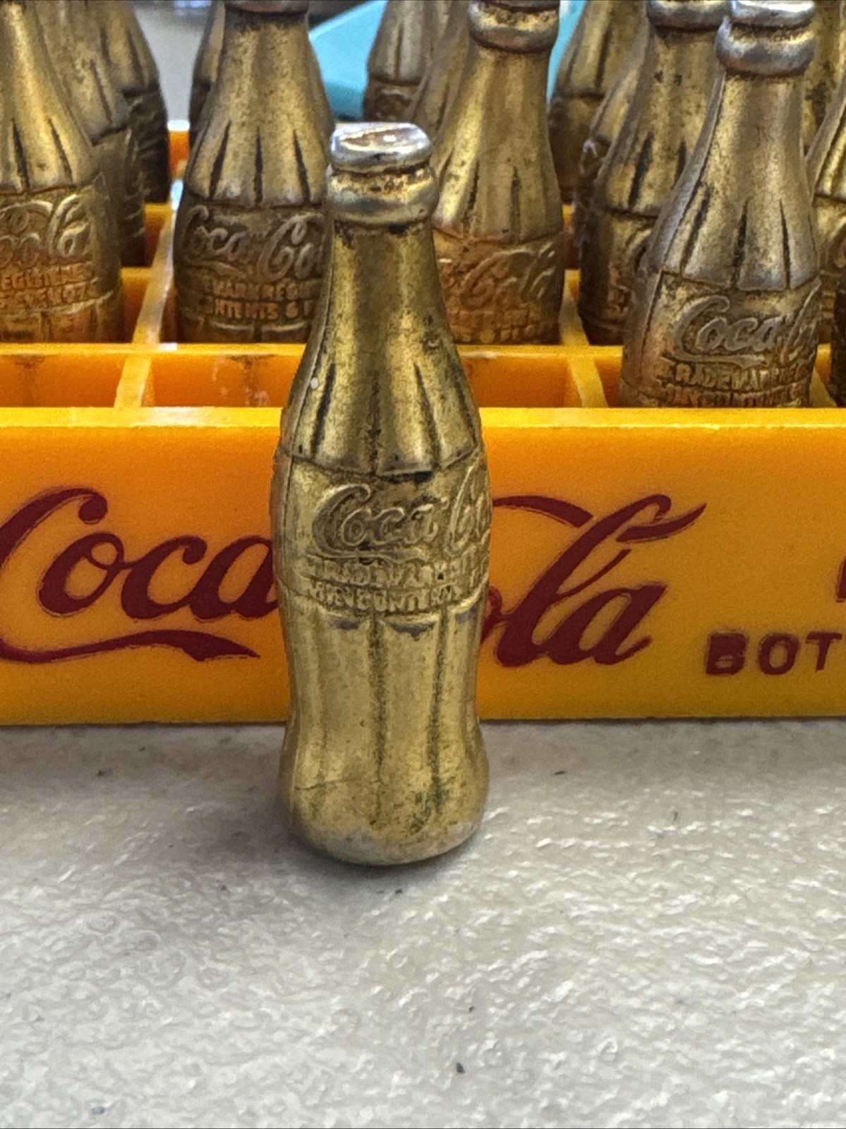 Vintage Solid Brass Coca-Cola Bottle Uniques -antique Fast Shipping Vintage Solid Brass Coca-Cola Bottle Uniques -antique Fast Shipping