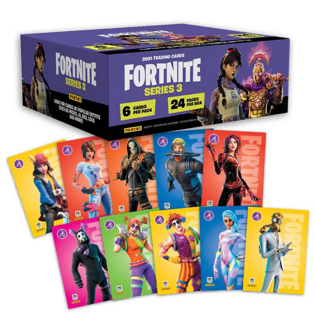 🔥🔥 Fortnite Series 3 Panini - Pick your card and complete your set. 🔥🔥