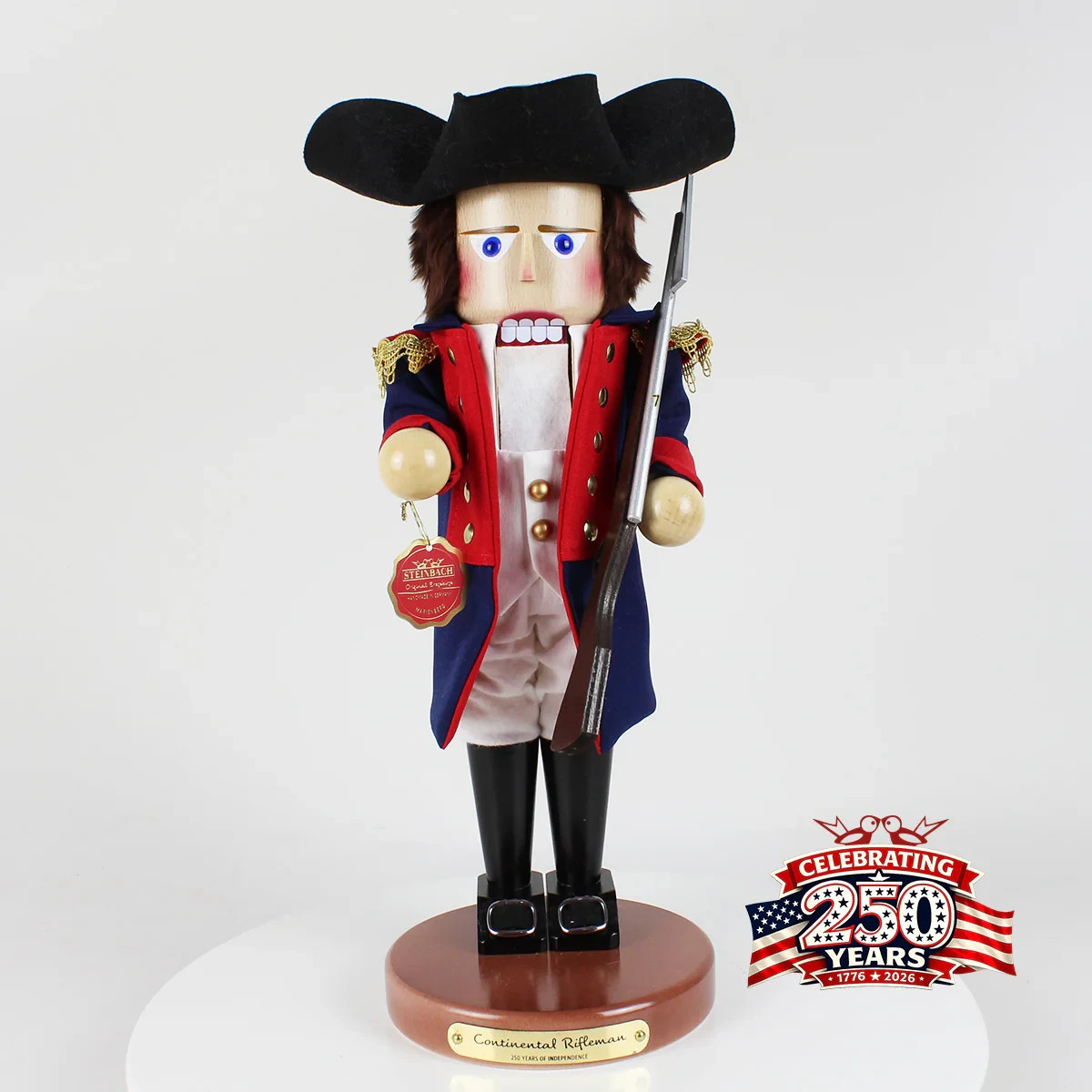 New for 2026 - Steinbach Continental Rifleman 250th Anniversary Ed. Nutcracker New for 2026 - Steinbach Continental Rifleman 250th Anniversary Ed. Nutcracker