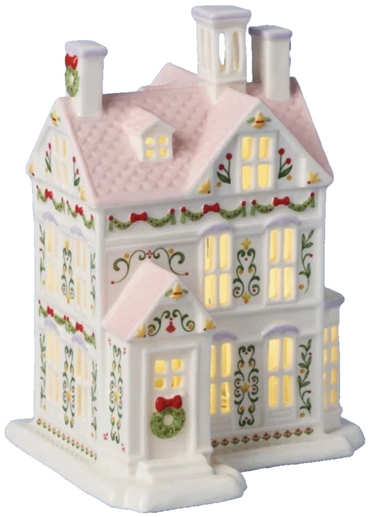 2026 Lenox Holiday Village Lit House Porcelain Figurine Christmas NIB 2026 Lenox Holiday Village Lit House Porcelain Figurine Christmas NIB