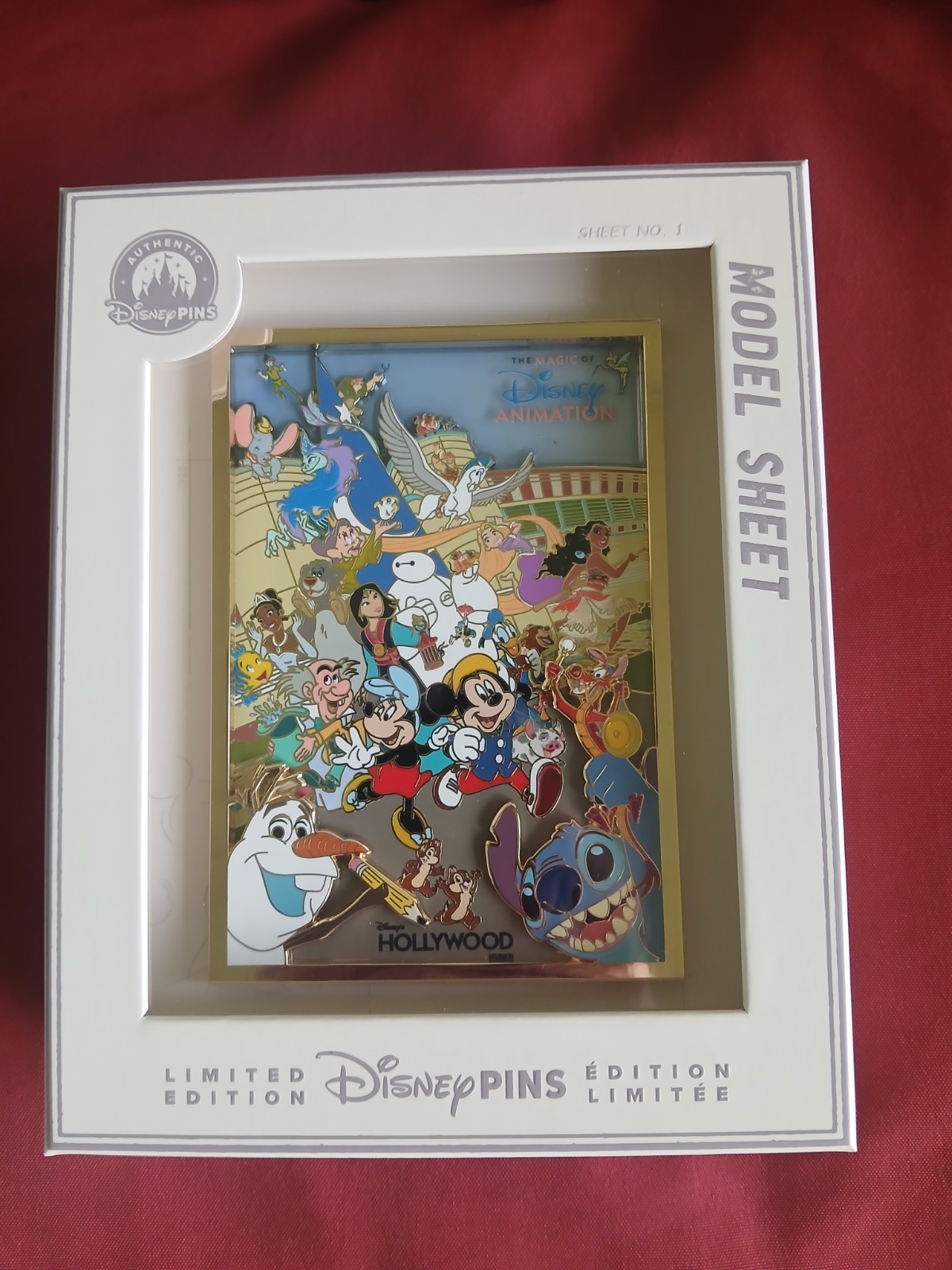 2026 Disney Parks Magic Of Disney Animation Hollywood Studios Jumbo Pin LE2000 2026 Disney Parks Magic Of Disney Animation Hollywood Studios Jumbo Pin LE2000