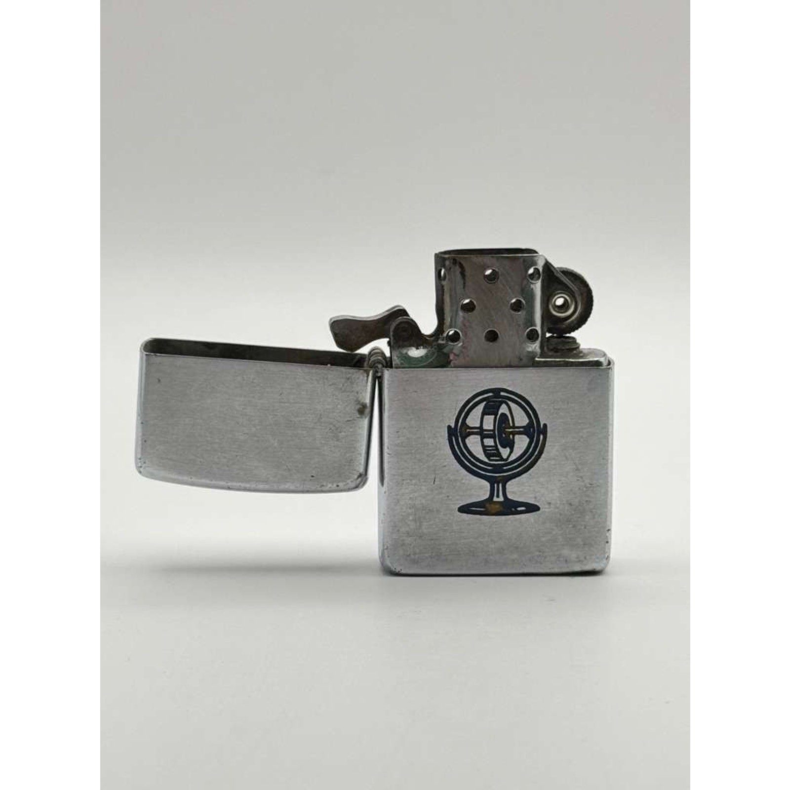 Vintage 1946 Zippo Sperry Gyro Advertising 5 Barrel Hinge Lighter Pat 2032695 US Vintage 1946 Zippo Sperry Gyro Advertising 5 Barrel Hinge Lighter Pat 2032695 US