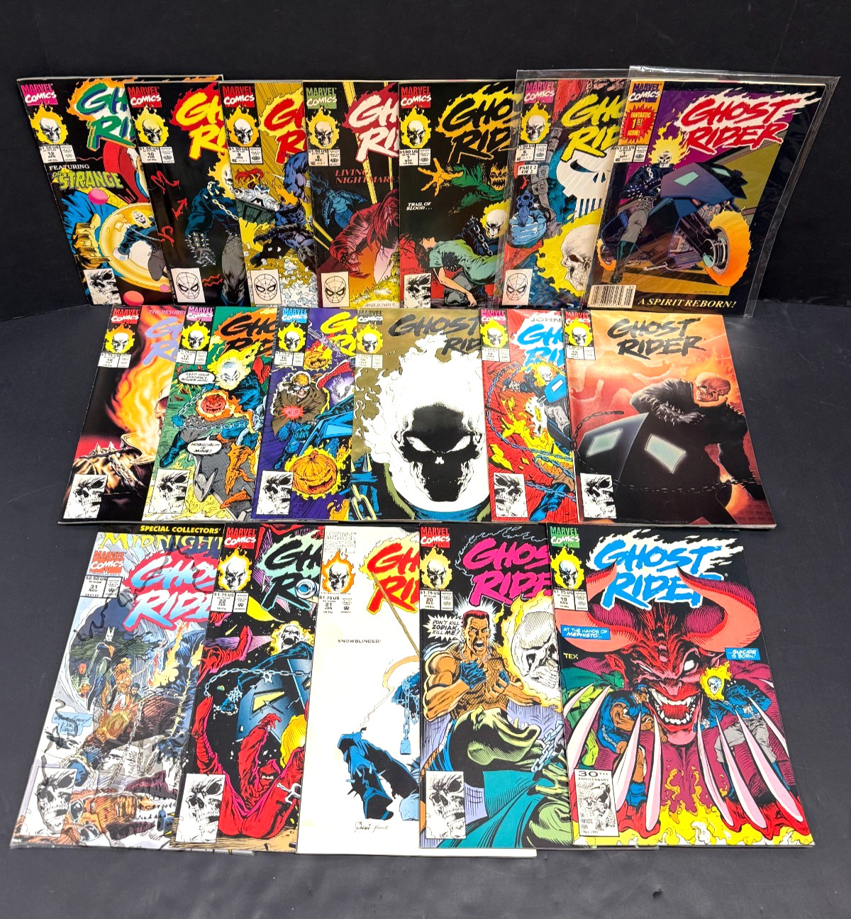 Ghost Rider #1 Lot of 18 #1-31 1 6 7 8 9 10 12 13 14 15 16 17 18 19 20 21 22 31