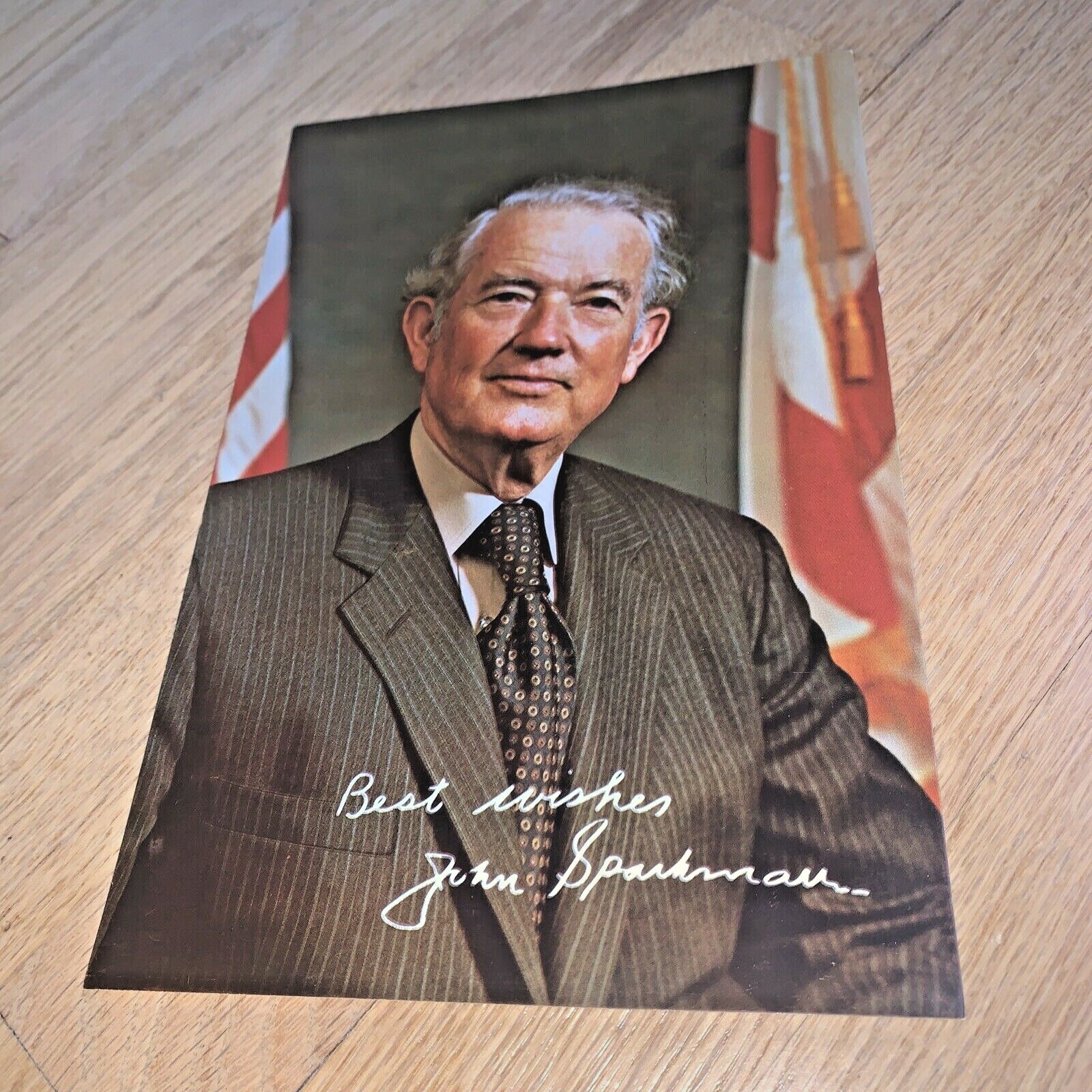 1970's Senator JOHN SPARKMAN Re-election POSTCARD 1970's Senator JOHN SPARKMAN Re-election POSTCARD
