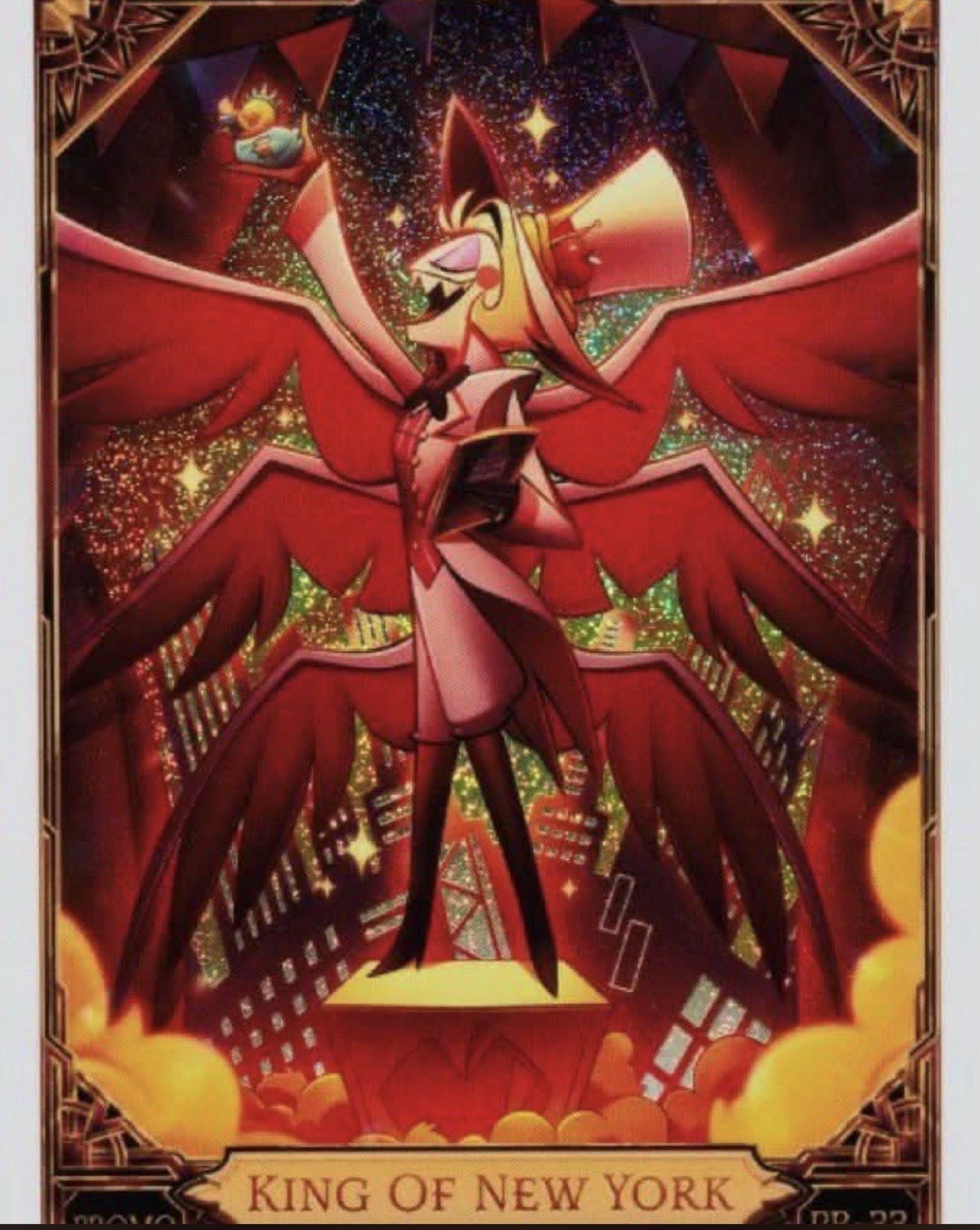 Hazbin Hotel Lucifer King of New York Promo Card New York Comic Con 2026 Presale Hazbin Hotel Lucifer King of New York Promo Card New York Comic Con 2026 Presale